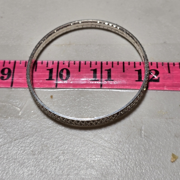 Metal Bangle with Bling - Picture 4 of 4